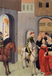Duke Welf IV Bids Farewell to His Wife and Two Sons (Before Leaving for the Crusade)